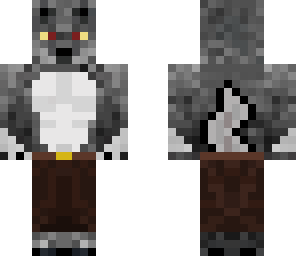 edited werewolf skin