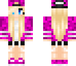 pink tomboy girl
