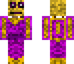 gold and purple
