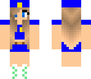 sweet police girl with badge