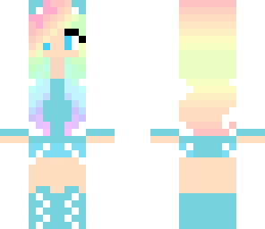 rainbow girl