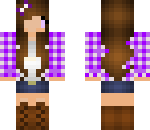 purple farm girl