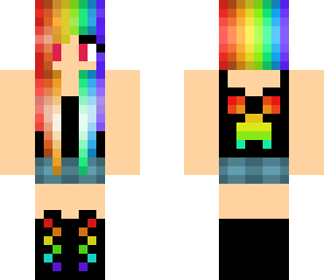rainbow creeper swag