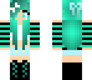 cyan gurl