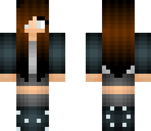new skin- plain grey and black