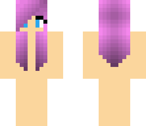 purple hair skin base