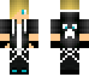cool guy - white and blue