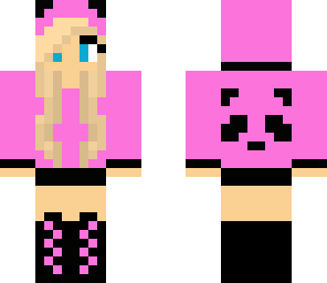 pink panda girl