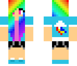 rainbowcolaz youtuber skin