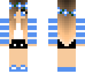 blue girl