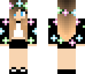 pastel flower girl
