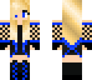 bleu rockergirl