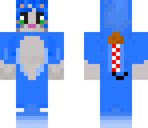 blue firework kitty