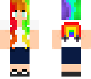 rainbow girl