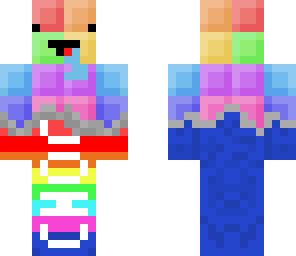 rainbow derp chocolate