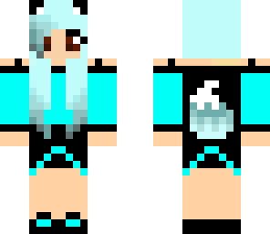 blue fox girl