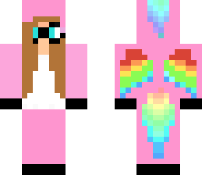 fluffy rainbow unicorn