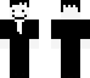 scary black and white man