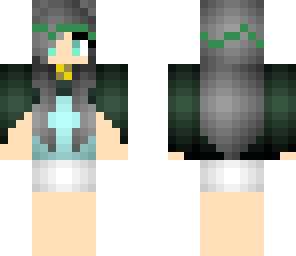 aqua colored princess elf