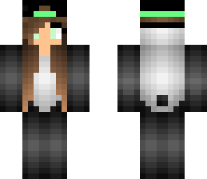 edited minty tomboy panda onesie