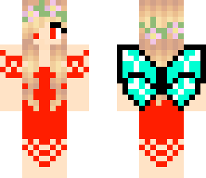 fire fairy girl