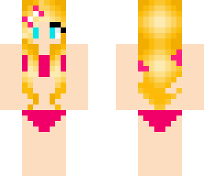 pink bathing suit