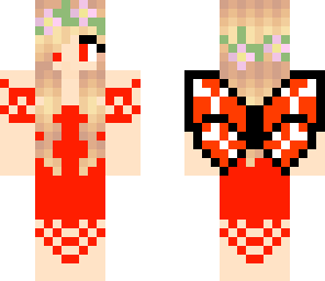 edited fire fairy girl