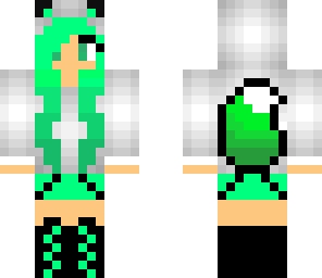 green wolf girl
