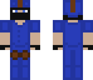 blue armor disguise