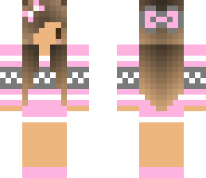 pink sweater girl