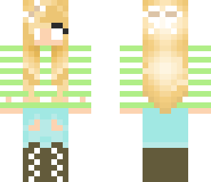 cute herobrine girl