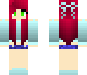 pink hair girl