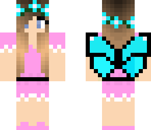 light blue fairy