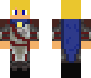 hexxit knight blue cape