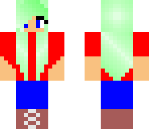 simple girly skin