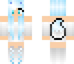 blue eyed winter wolf