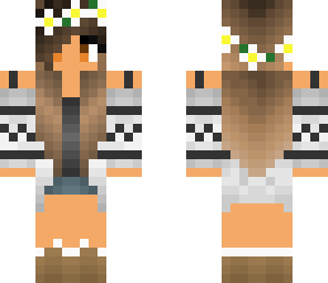 darker skin and prettier eyes