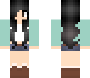 black haired girl