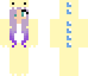 yellow dino onesie gurl