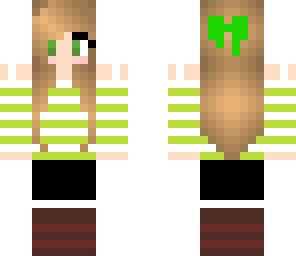 stripey girl