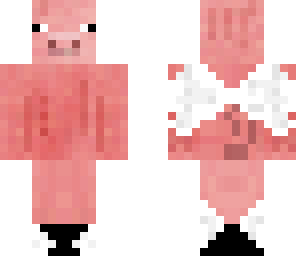 flying piggy with glasses