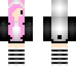 pink panda girl
