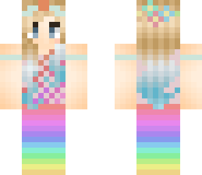 rainbow mermaid