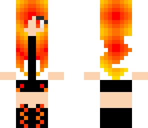 flame girl