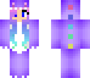 rainbow hair onesie girl
