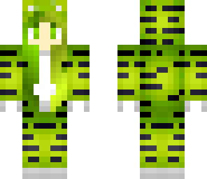 green tiger girl