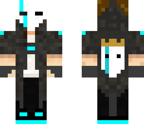 blue masked man