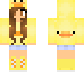 quack clan girl duck hoodie girl edit