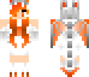 orange dragon girl