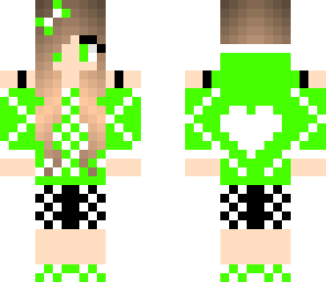 green girl swagger skin